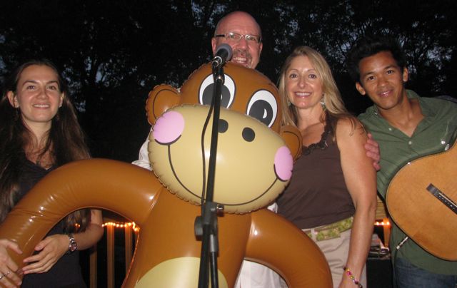 Morwenna and Jay at Monkey House