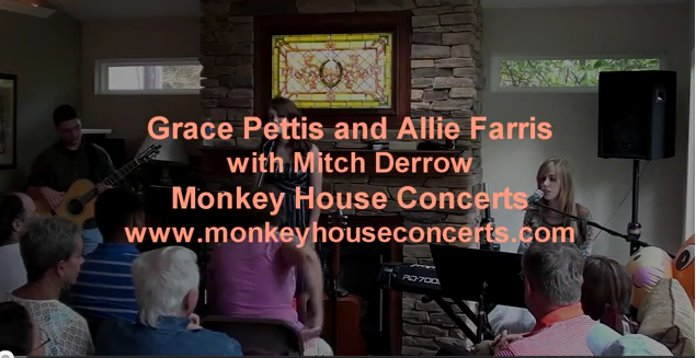 Grace, Allie, Mitch at Monkey House